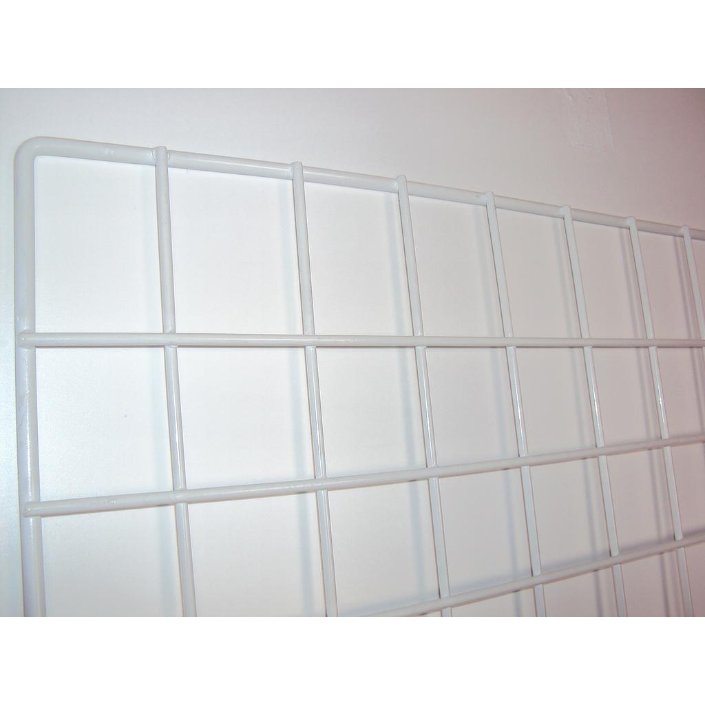 Maille blanche bordure simple 60x150cm