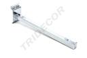 Suporte para prateleiras de madeira/vidro com ripa de ancoragem de 30.5 cm