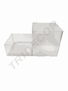 两层亚克力盒Caja Acrílico Dos Esparado 33X170X180mm 8/caja