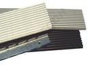 White Narrow Slotted Aluminum Slats 300X16 cm