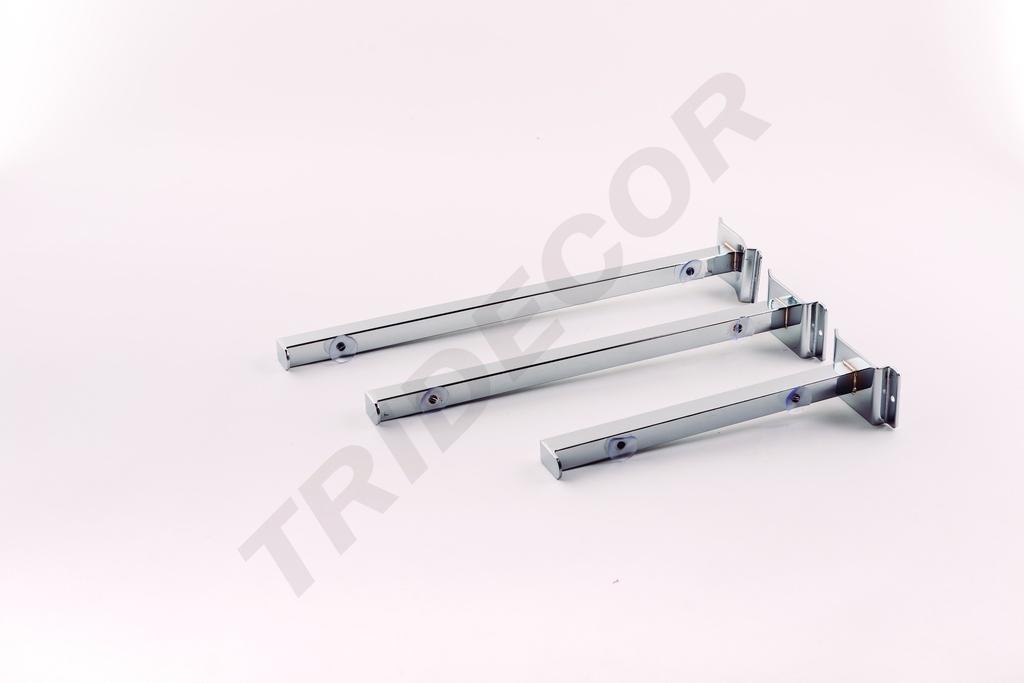 Rectangular Shelf/Glass Support for Slat Panel 20.5cm