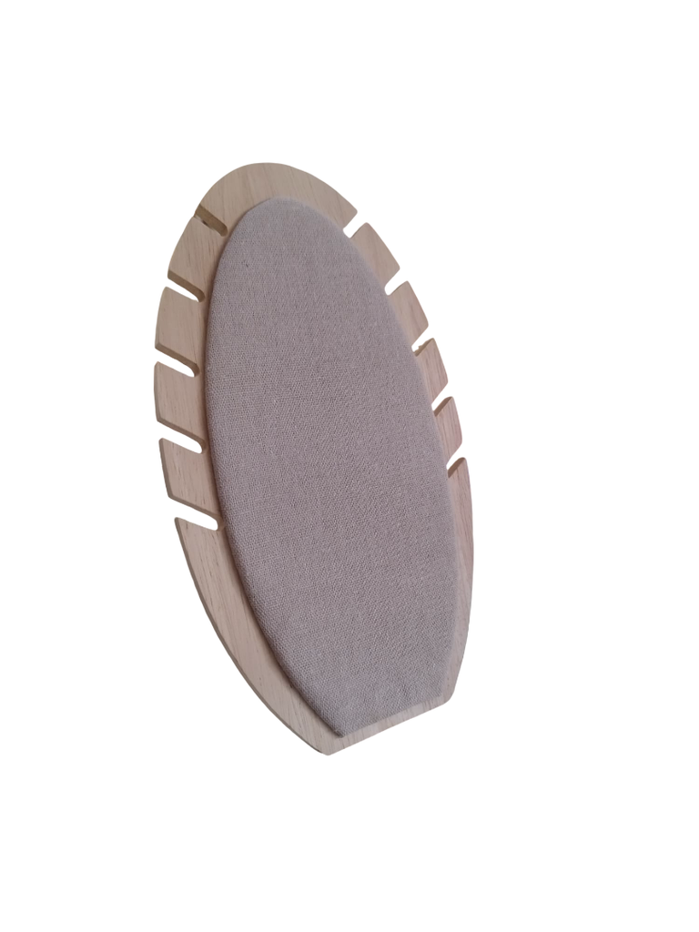 亚麻木头珠宝展示架 Expositor Joyería Lino Con Madera
