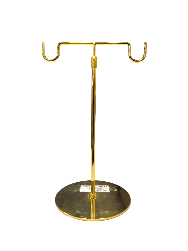 Golden Symmetry Double Hook Display 35.5 64cm(Height)x23cm(Width)x18cm(Base)