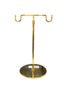 Display cu cârlig dublu Golden Symmetry 35,5 64 cm (înălțime) x23 cm (lățime) x18 cm (bază)