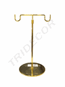 Display cu cârlig dublu Golden Symmetry 35,5 64 cm (înălțime) x23 cm (lățime) x18 cm (bază)