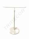 Présentoir blanc à double symétrie 36 64 cm (hauteur) x 30 cm (largeur) x 18 cm (base)