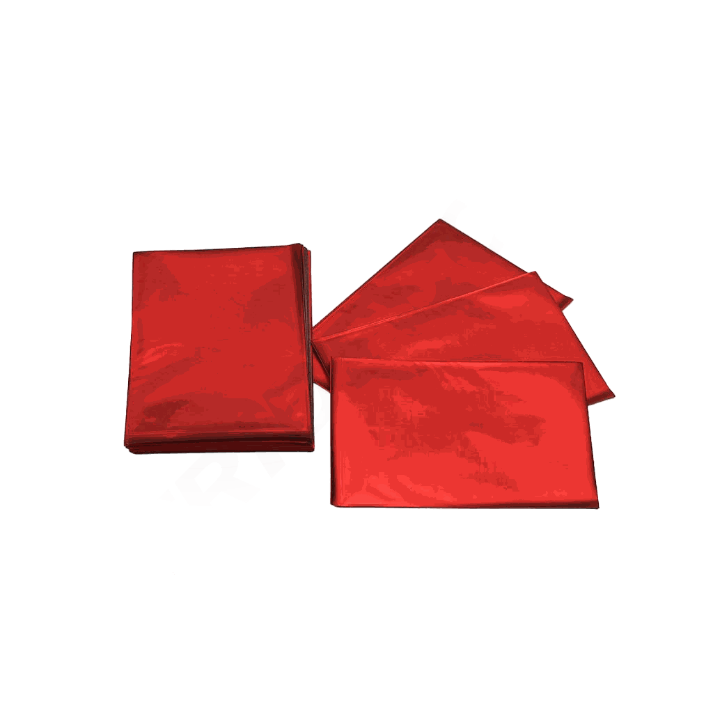 Oferta Envelope Metálico 50/Pack Vermelho