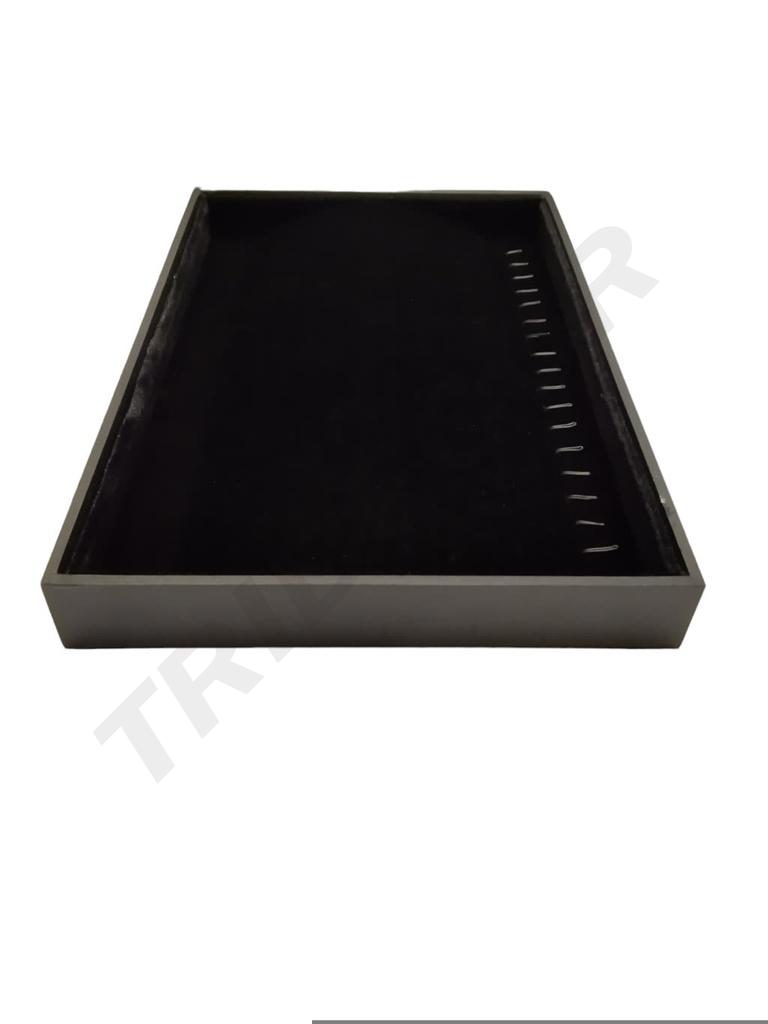 黑色天鹅绒托盘 Bandeja Terciopelo Negro