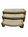 Wood and Linen Table 3 Levels