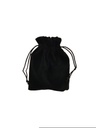 Sac en Velours Noir avec Cordon 12X17cm 20U/Pack