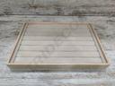 Wooden Ring Display Tray with Linen 50 units/box