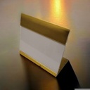 Golden Price Holder with Acrylic 10 units