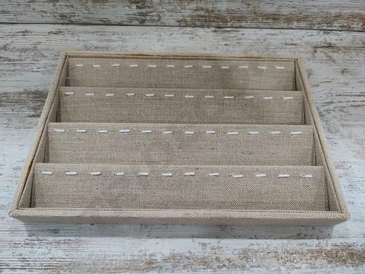Vassoio per gioielli beige 50 unità/scatola
