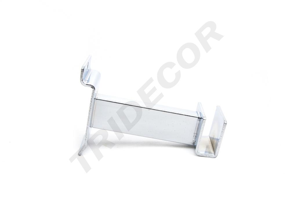 Suporte de Barra para Painel de Ripas 10 cm 50/Caixa