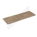 Holzregale 90x20 cm, Farbe Hell-Eiche