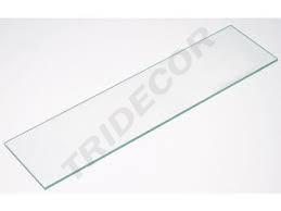 Étagères en verre transparent 1200x300x8mm Tempolada