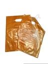 bolsa plastico naranja 100/pq