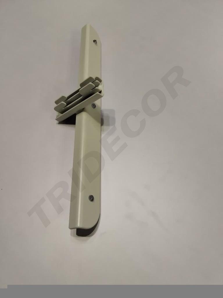Support de fermeture éclair blanc 30 cm 50 unités/carton