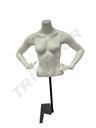 Maniquí Mujer Blanca Mate Con Soporte De Base