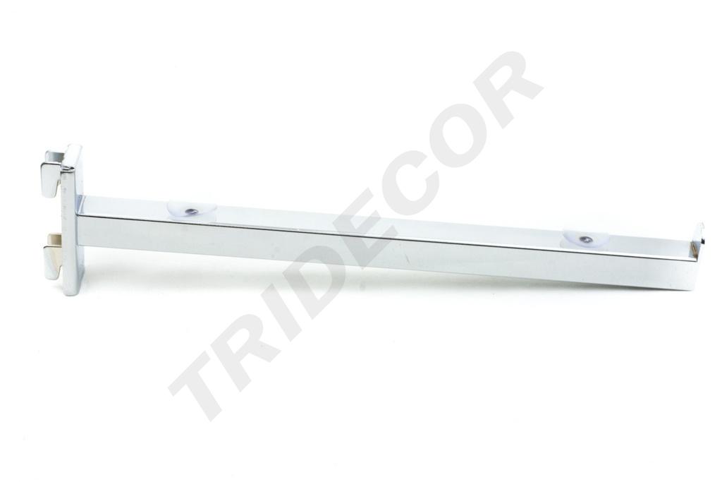Glass/Shelf Support for Zipper System 25cm