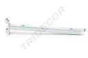Soporte Del Cristal/Balda Para Sistema De Cremallera 25Cm