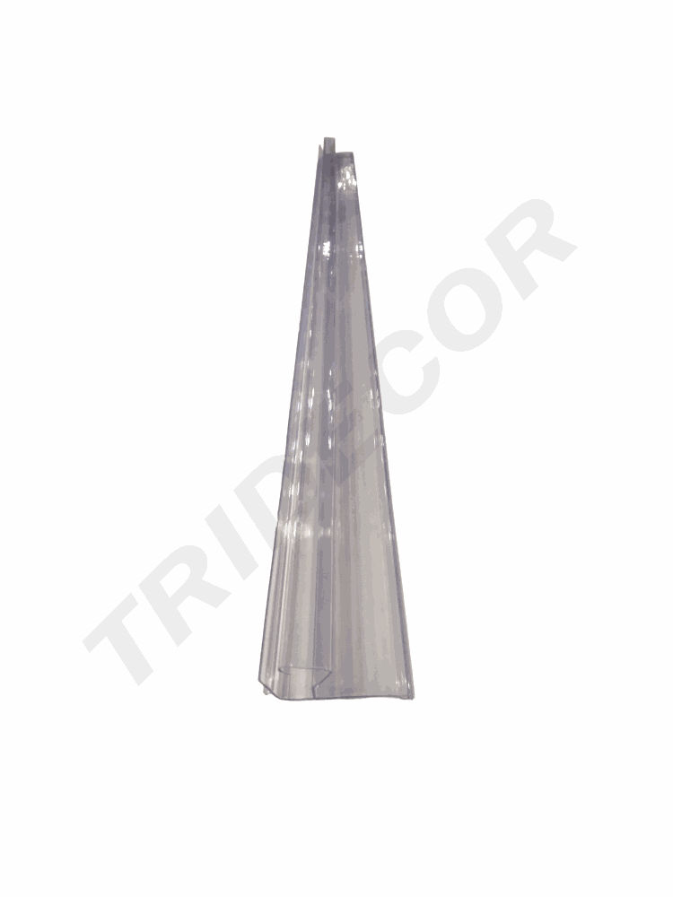 90cm 木板透明价格条 Portaprecio Transparente para Tablamadera