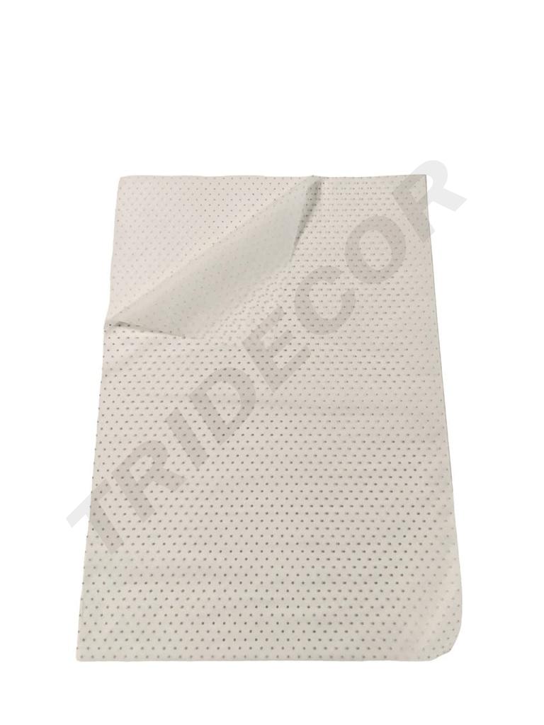 Papel De Seda Con Fondo Blanco Y Punto De Plata 100/Paquete 62X86Cm