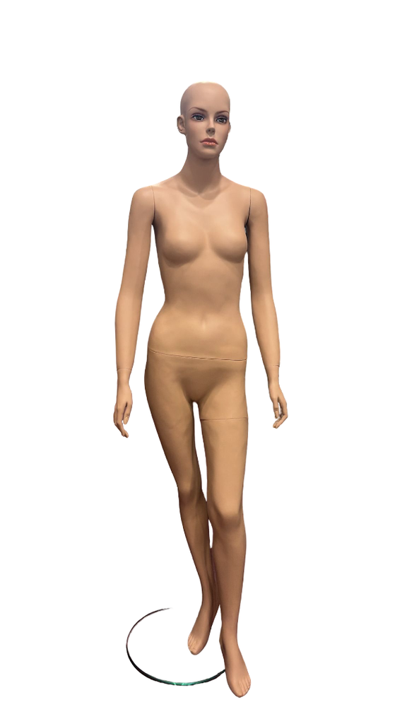 Realistic Female Mannequin Without Hair Flesh Color
