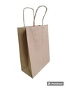 Bolsa Kraft Liso Xs 18+8X24Cm 450 Unidades/Caja 058270