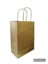 Bolsa Kraft Oro Xs 18+8X24Cm 450 Unidades/Caja 056634 25Und