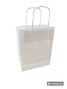 Sac pour téléphone portable blanc Xs 18+8x24cm 450/crt