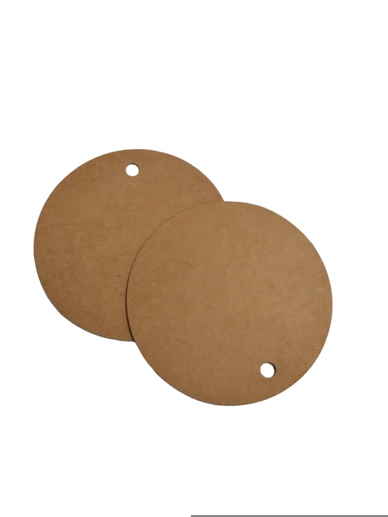 Round Brown Price Tags