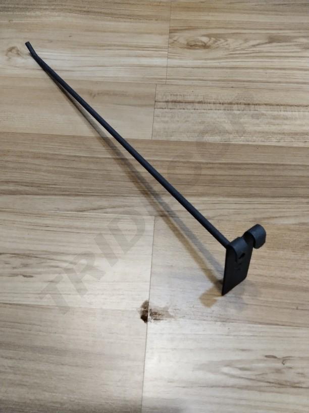 Crochets pour grillage Gris mat 40Cm 6mm 100 Unités/Boîte