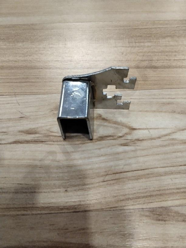 Suporte simples para zíper direito