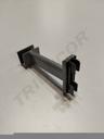 双鱼尾灰色扁管托Soporte tubular rectangular gris para tubo de 5cm 50caja