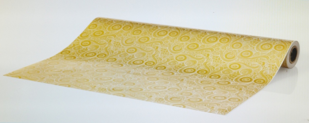 Papel de Regalo Estampado Dorado 62cm 4 kg