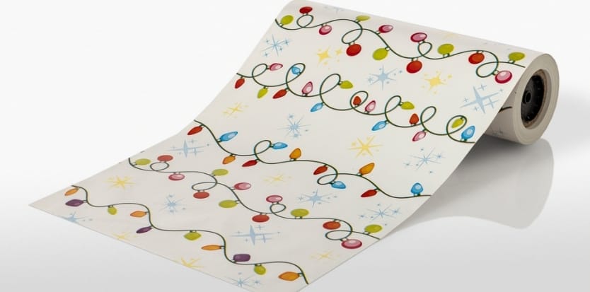 Papel De Regalo Con Luces 31cm 2kg