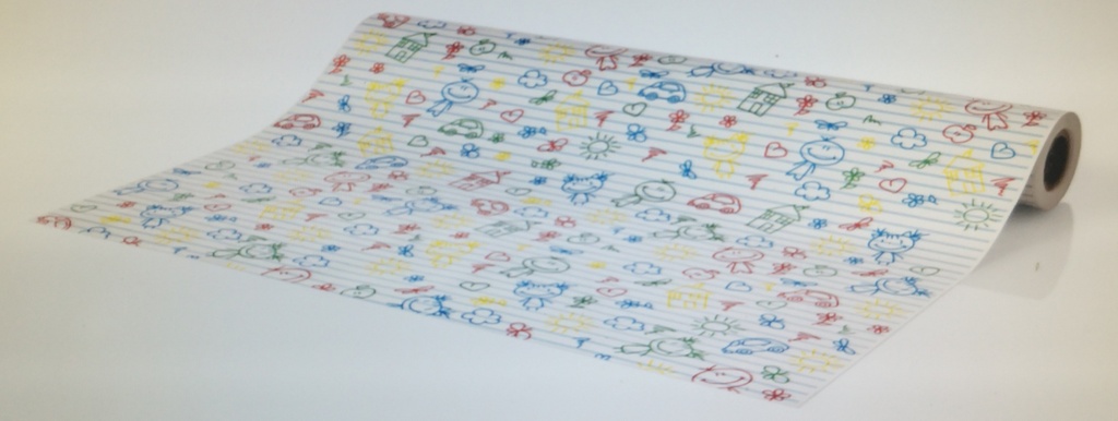 Dibujo de Papel de Regalo de Diferentes Colores Rojos