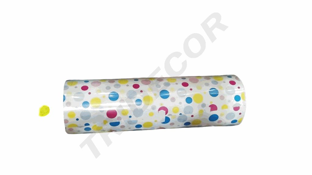 Papel de Regalo Negro Verde 31cm