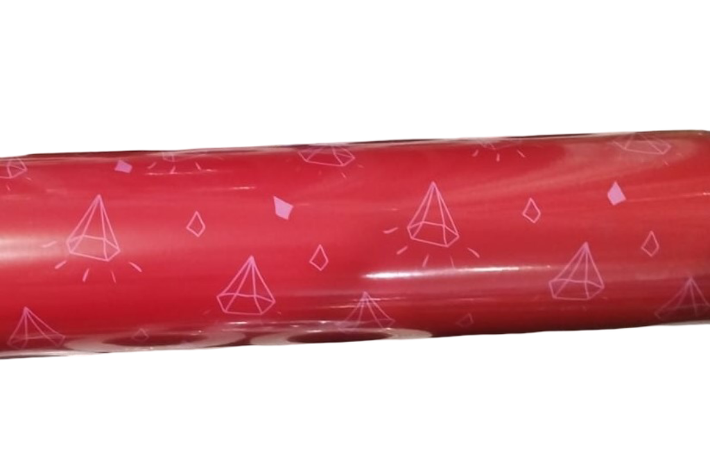 Bobina De Papel Regalo Estampado Diamantes 62 cm