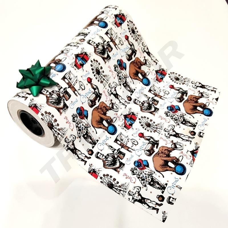 Carta da regalo con motivo circense 31 cm