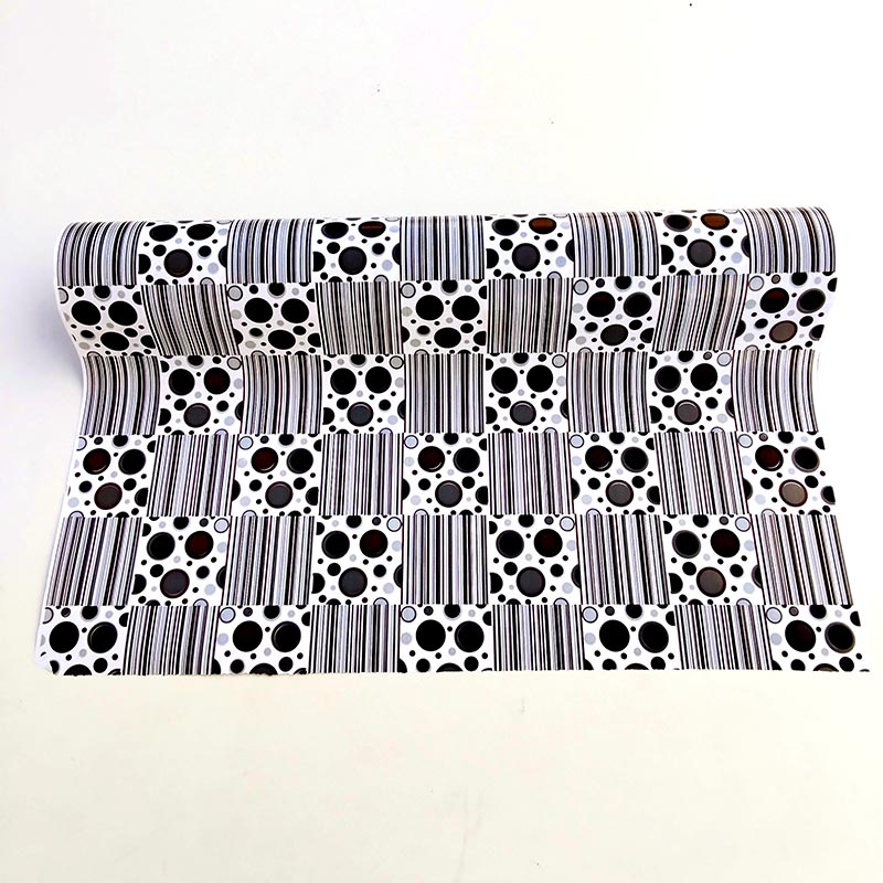 Polka Dots/Stripes Design Wrapping Paper 62 cm