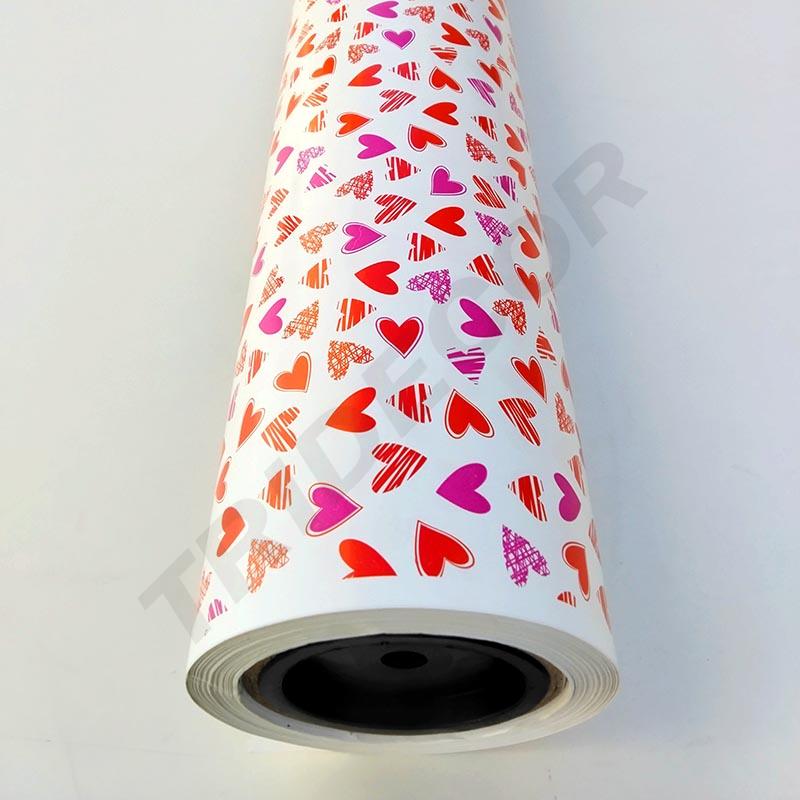 Heart Design Wrapping Paper 62 cm