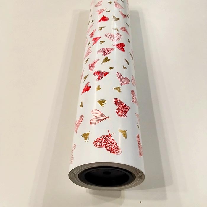 Heart Pattern Wrapping Paper 62 cm