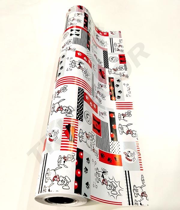 Papel de Embrulho Cães dos Amigos 62 cm