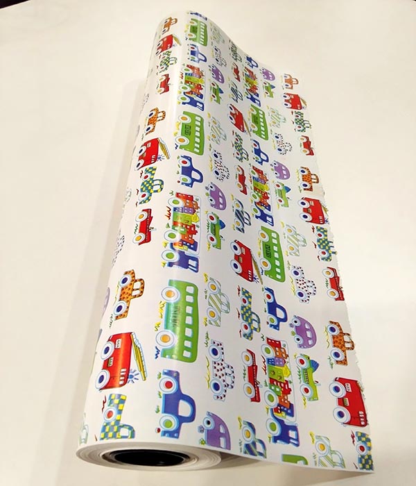 Papier d'emballage pour véhicules pour enfants 62 cm