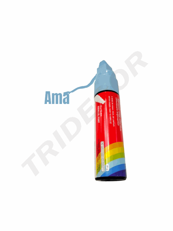 Rotulador Apli De Tiza Borrable Azul