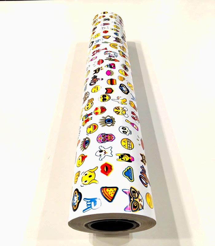 Wrapping Paper with Emoji Patterns 62 cm