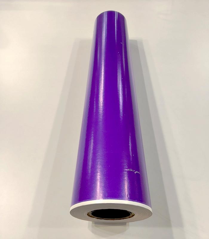 Papel de embrulho roxo 62 cm