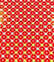 Rolos de Papel de Embrulho Vermelho, Borda Floral, 62 cm